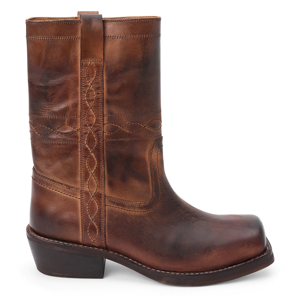 Matisse Footwear Jackson western boot Brown