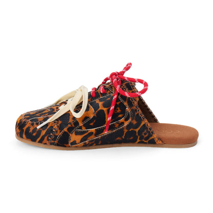 Matisse Footwear Devyn sneaker mule Leopard Cow Hair