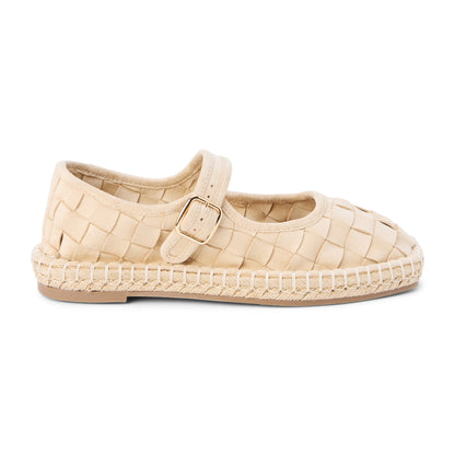 Matisse Footwear Meg mary jane flat Natural Weave