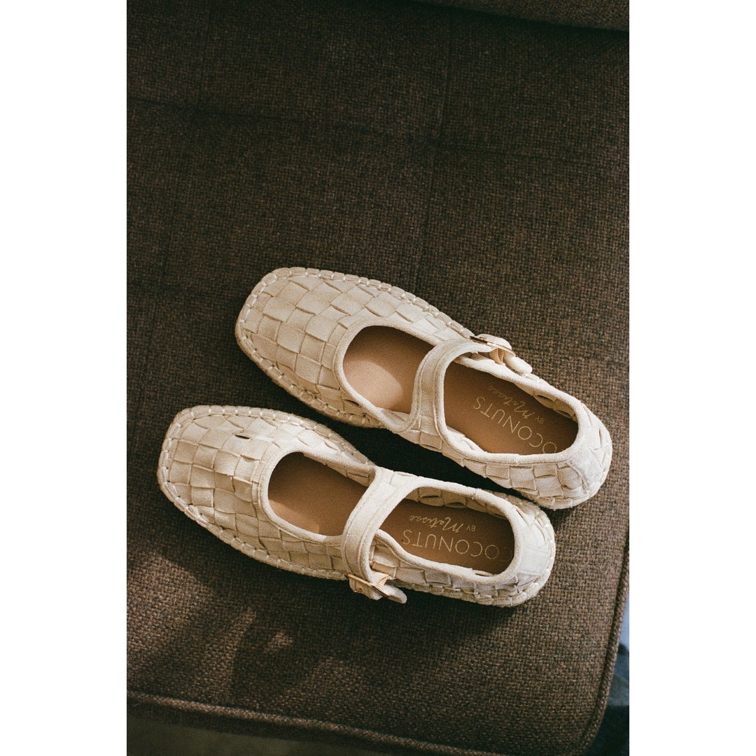 Matisse Footwear Meg mary jane flat Natural Weave