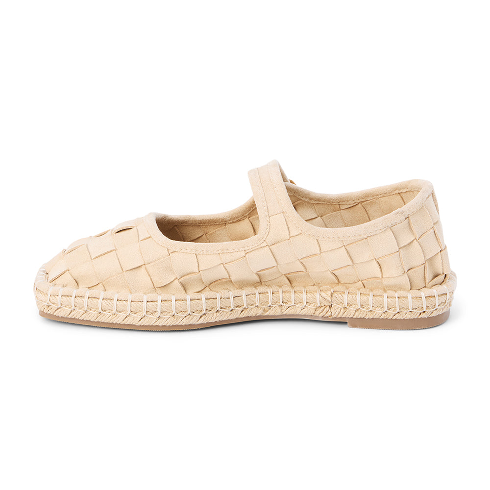 Matisse Footwear Meg mary jane flat Natural Weave