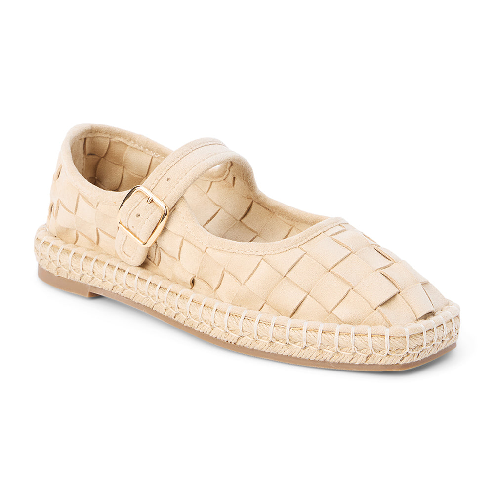 Matisse Footwear Meg mary jane flat Natural Weave