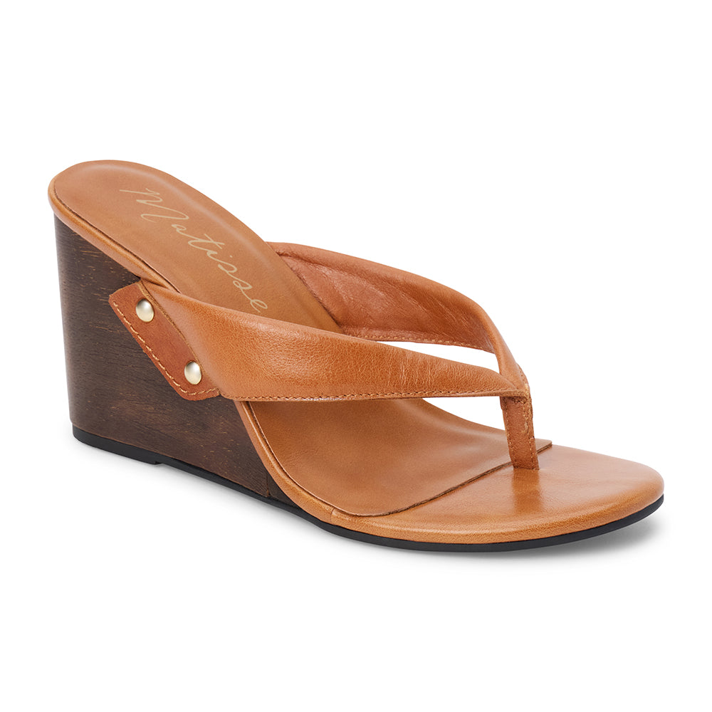 Matisse Footwear Maryland wedge sandal Butterscotch