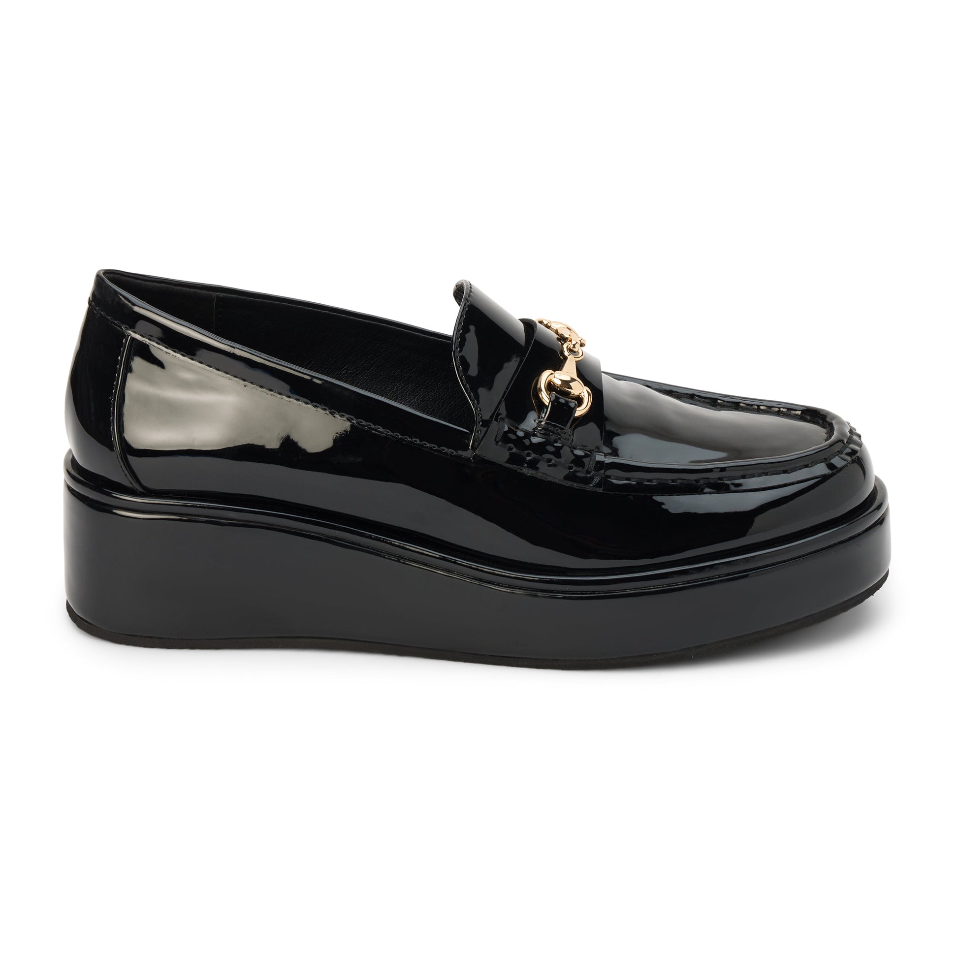 Matisse Footwear Kimbra platform loafer Black Patent
