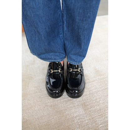 Matisse Footwear Kimbra platform loafer Black Patent