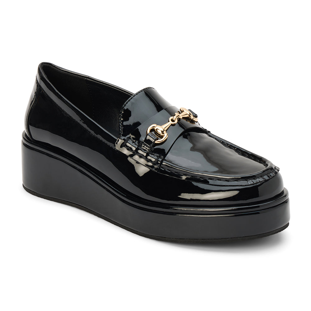 Matisse Footwear Kimbra platform loafer Black Patent