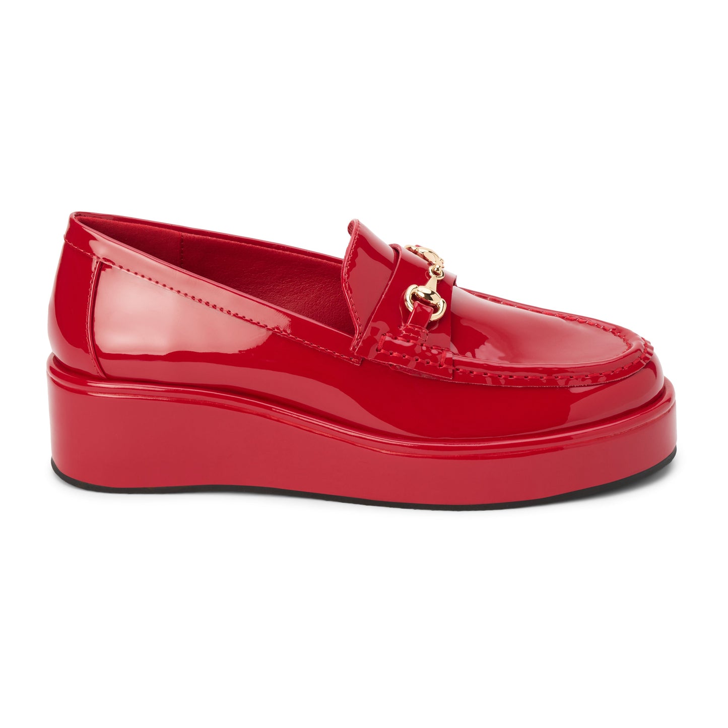Matisse Footwear Kimbra platform loafer Red Patent