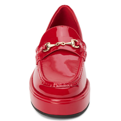 Matisse Footwear Kimbra platform loafer Red Patent