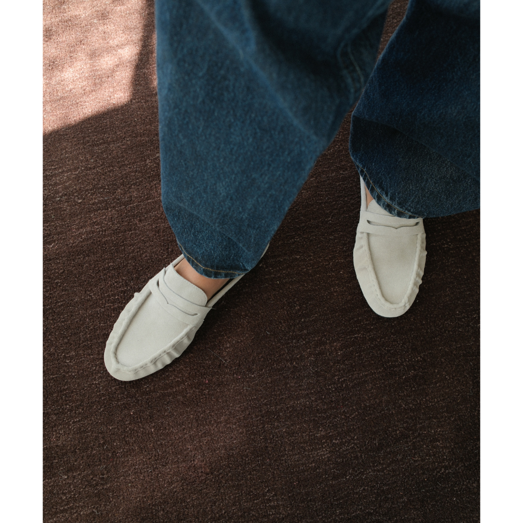 Matisse Footwear Porta penny loafer mule Light Grey