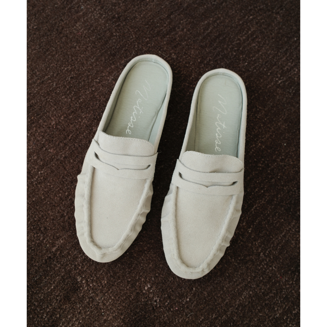 Matisse Footwear Porta penny loafer mule Light Grey