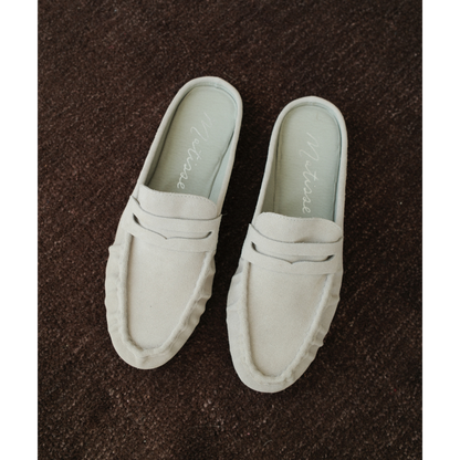 Matisse Footwear Porta penny loafer mule Light Grey