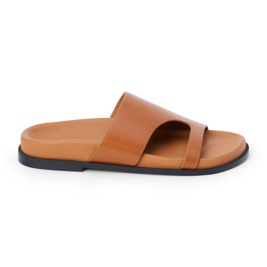 Matisse Footwear Tanner slide sandal Cognac
