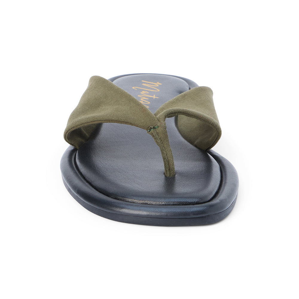 Matisse Footwear Mirage flip flop sandal Olive