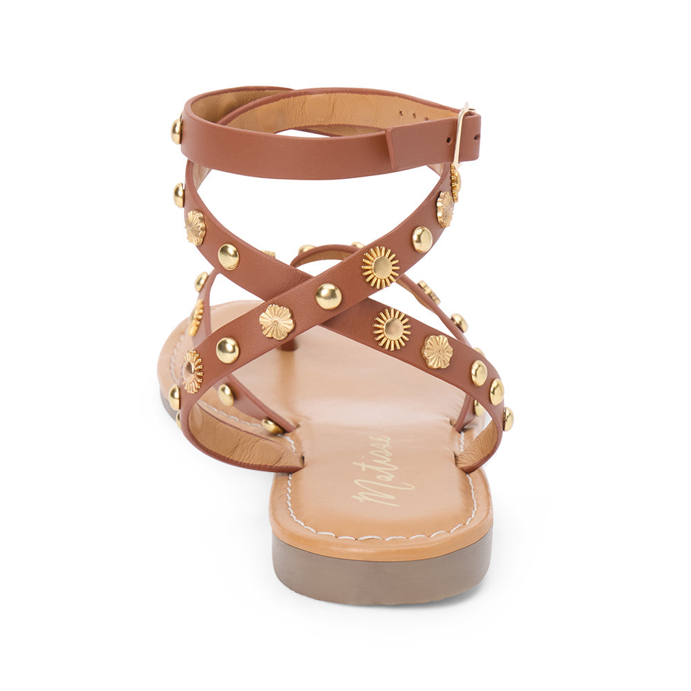 Matisse Footwear Athena thong sandal Cognac