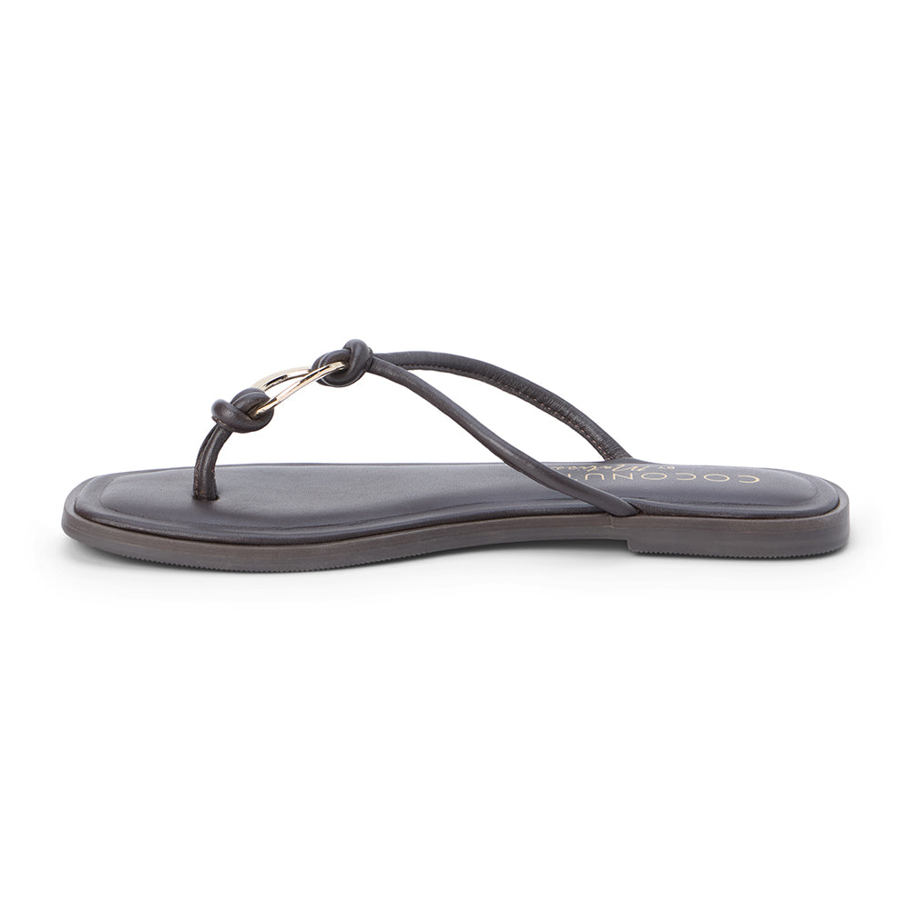 Matisse Footwear Mission thong sandal Dark Brown