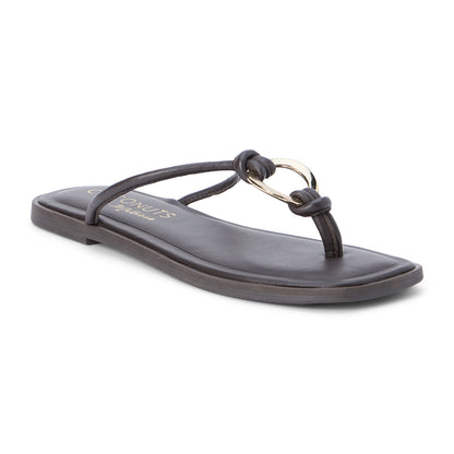Matisse Footwear Mission thong sandal Dark Brown