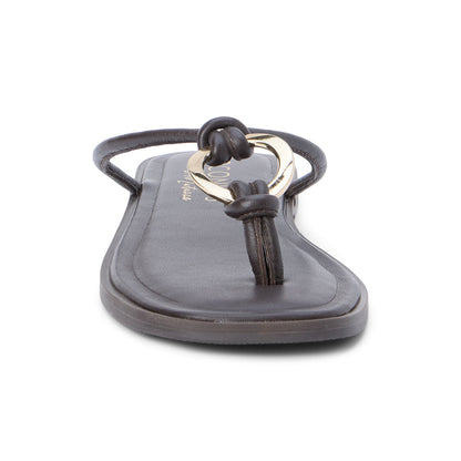Matisse Footwear Mission thong sandal Dark Brown