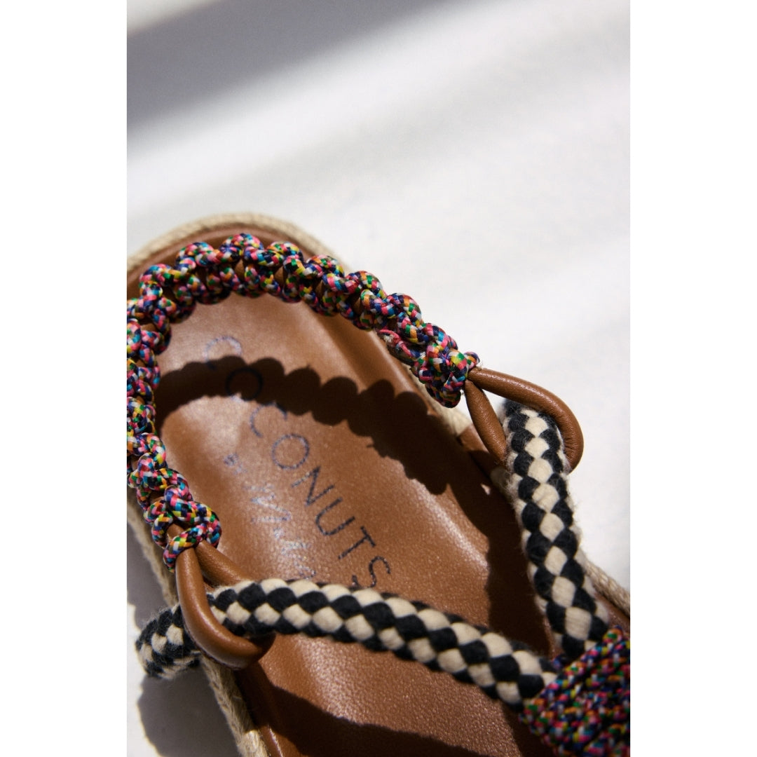 Matisse Footwear Celia thong sandal Black Multi