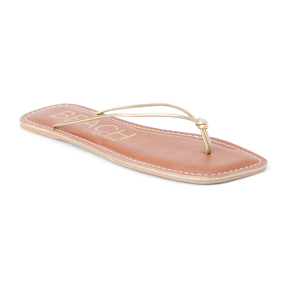 Matisse Footwear Ray thong sandal Gold