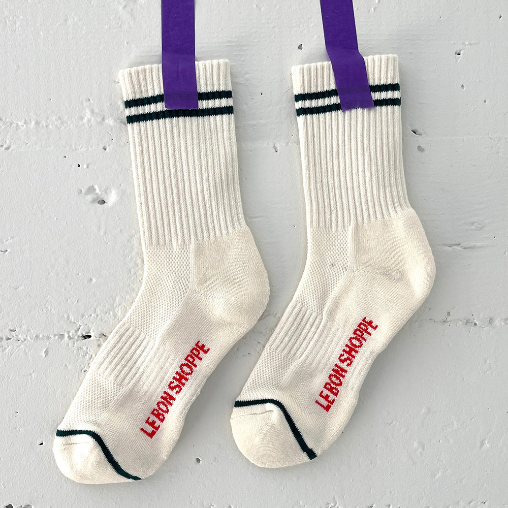 Matisse Footwear Le bon shoppe boyfriend socks Parchment
