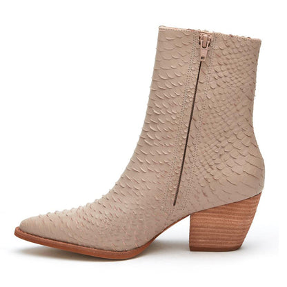 Matisse Footwear Caty ankle boot Ivory Snake