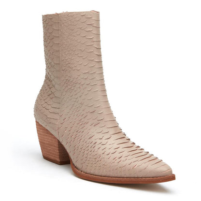 Matisse Footwear Caty ankle boot Ivory Snake