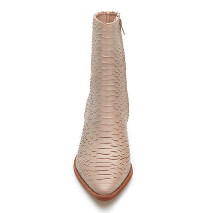 Matisse Footwear Caty ankle boot Ivory Snake