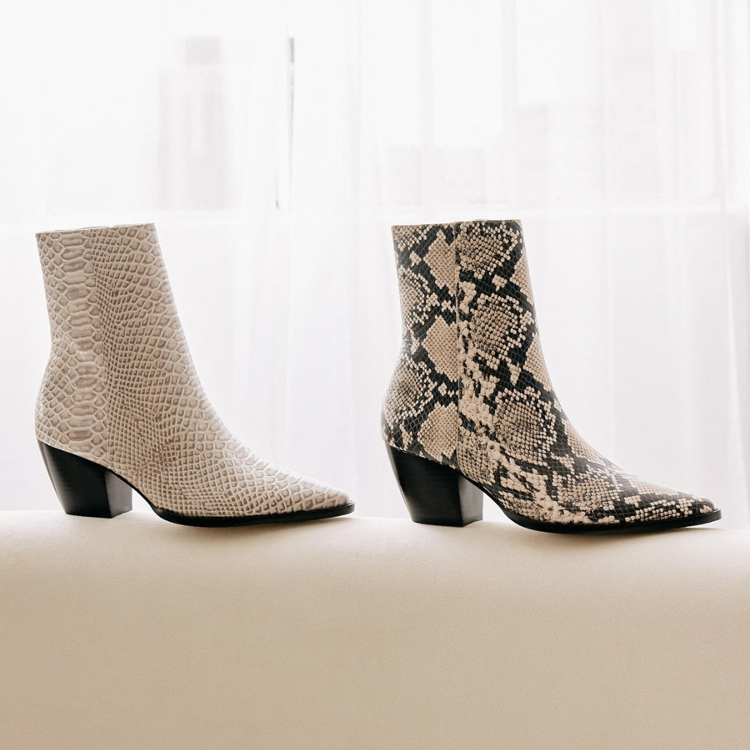 Matisse Footwear Caty ankle boot Grey Croc