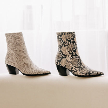 Matisse Footwear Caty ankle boot Grey Croc