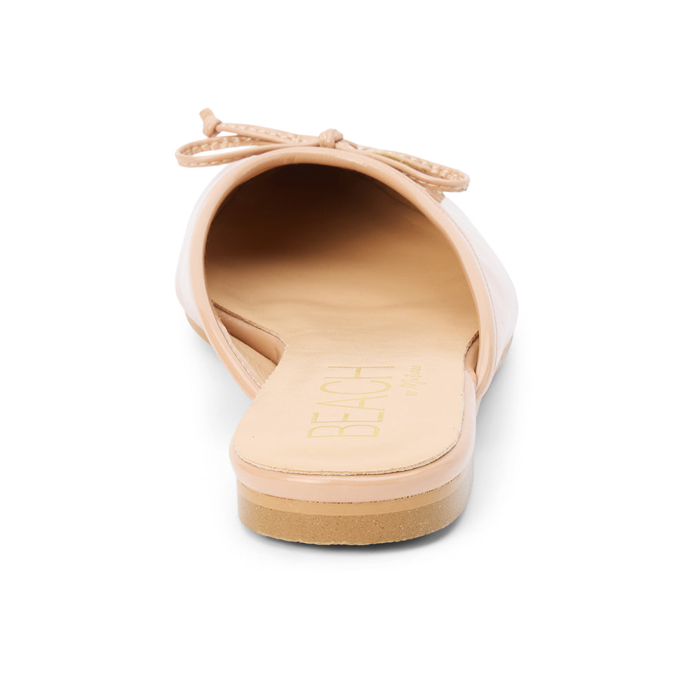 Matisse Footwear Reggie flat mule Nude Patent