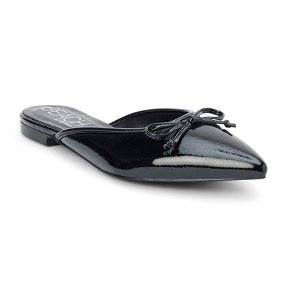 Matisse Footwear Reggie flat mule Black Patent