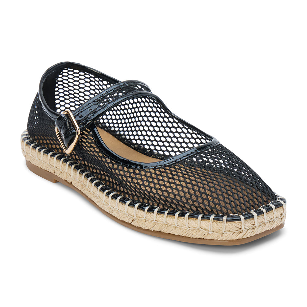 Matisse Footwear Meg mary jane flat Black Mesh