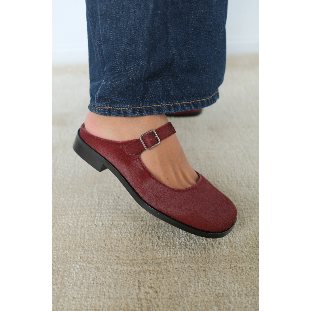 Matisse Footwear Merlin mary jane mule Burgundy