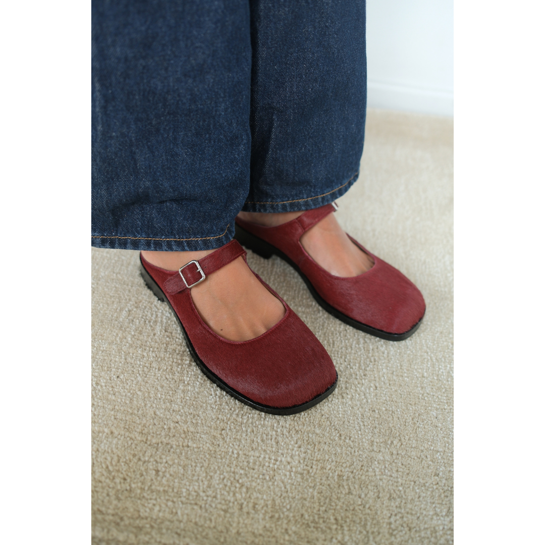 Matisse Footwear Merlin mary jane mule Burgundy