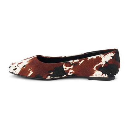 Matisse Footwear Phillip ballet flat Brown Multi Cow Hair