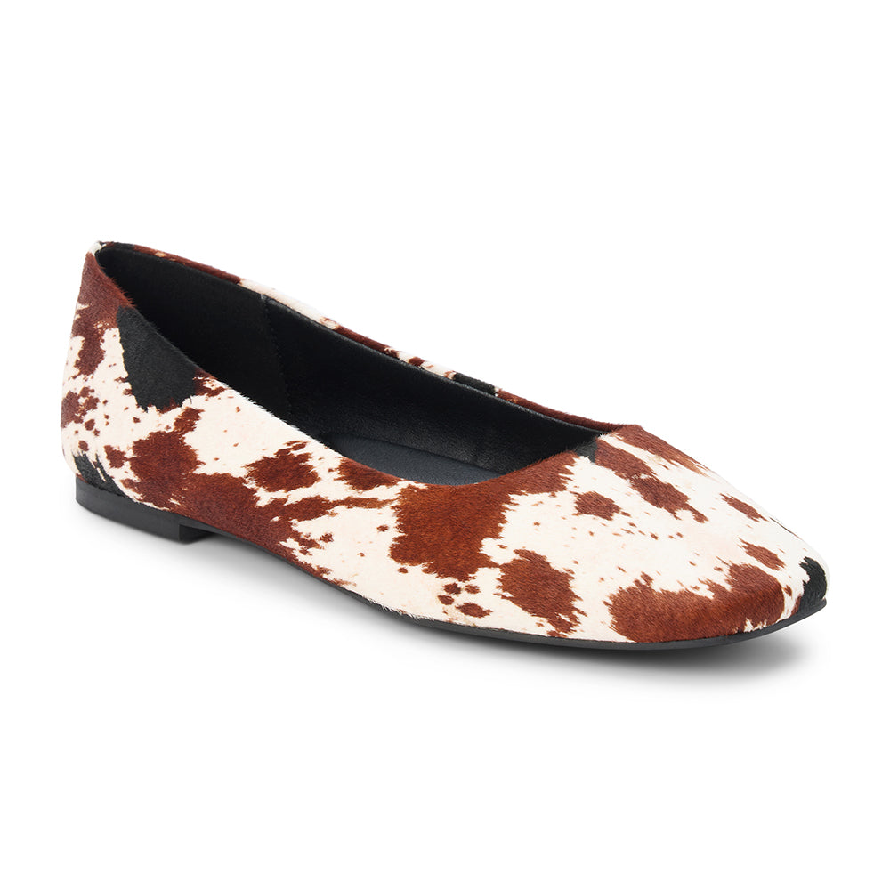 Matisse Footwear Phillip ballet flat Brown Multi Cow Hair