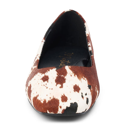 Matisse Footwear Phillip ballet flat Brown Multi Cow Hair