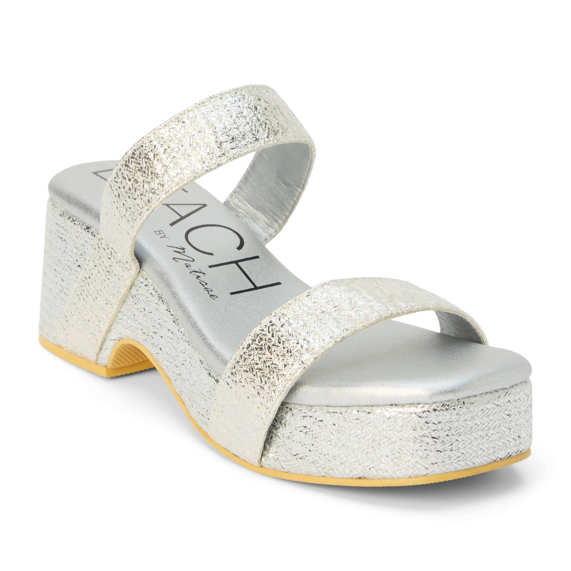 Matisse Footwear Sable heeled sandal Silver