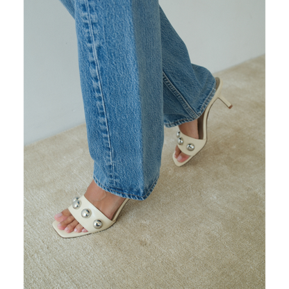 Matisse Footwear Theo heeled sandal Cream