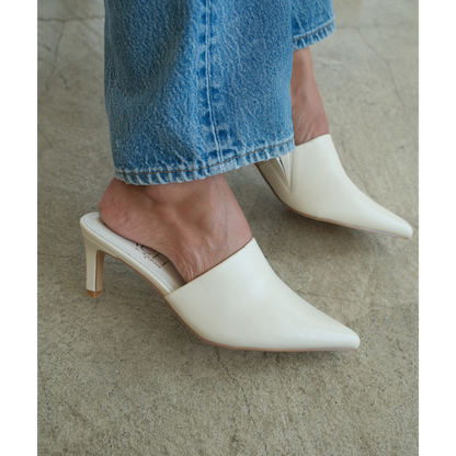 Matisse Footwear Garret heeled mule Ivory
