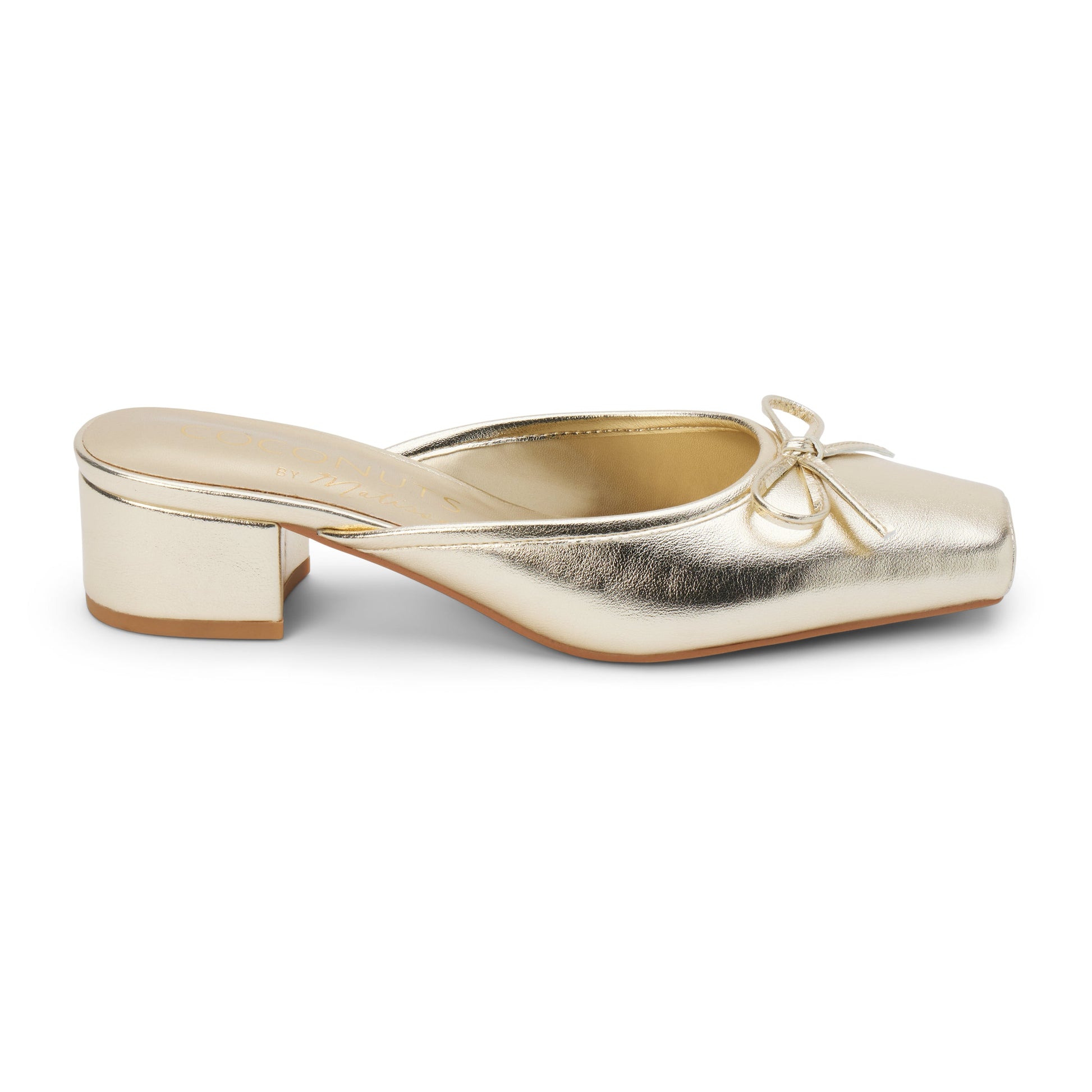 Matisse Footwear Geneva heeled mule Gold
