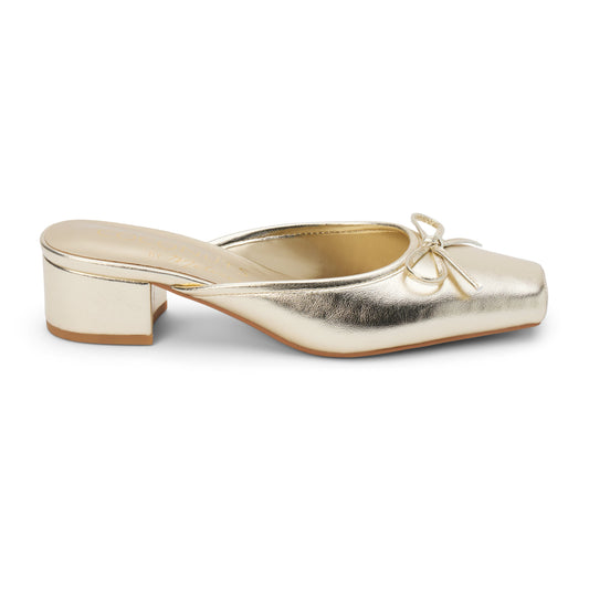 Matisse Footwear Geneva heeled mule Gold