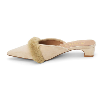 Matisse Footwear Kellan heeled mule Natural Suede