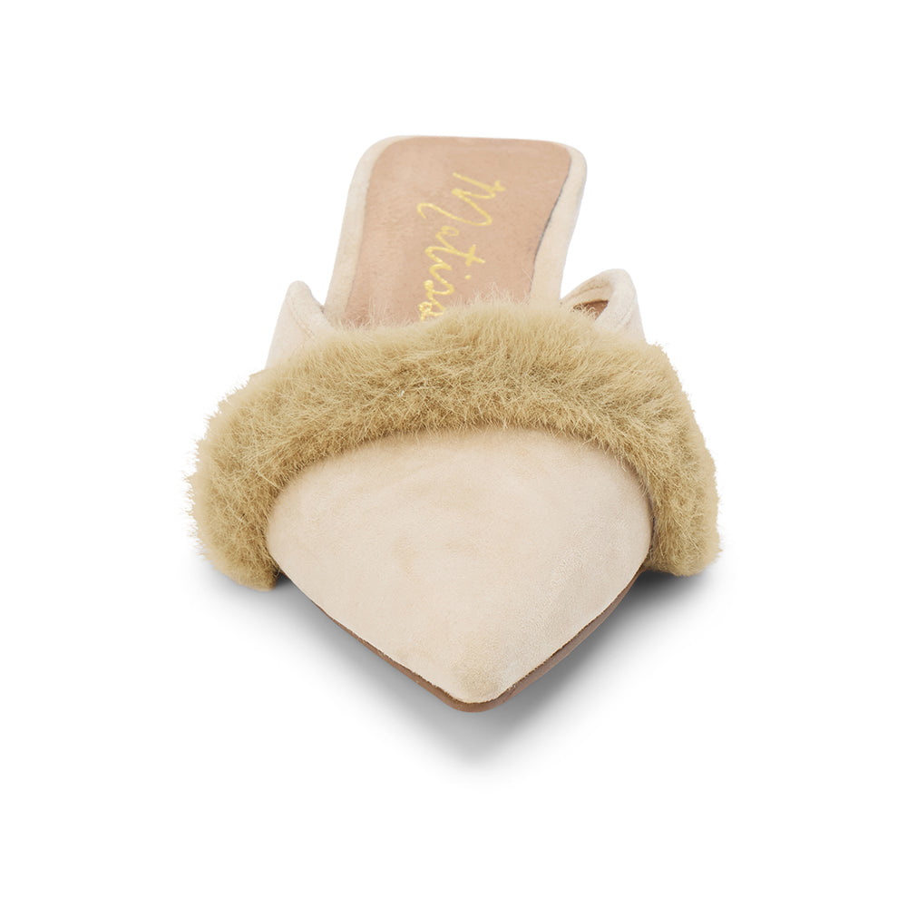 Matisse Footwear Kellan heeled mule Natural Suede