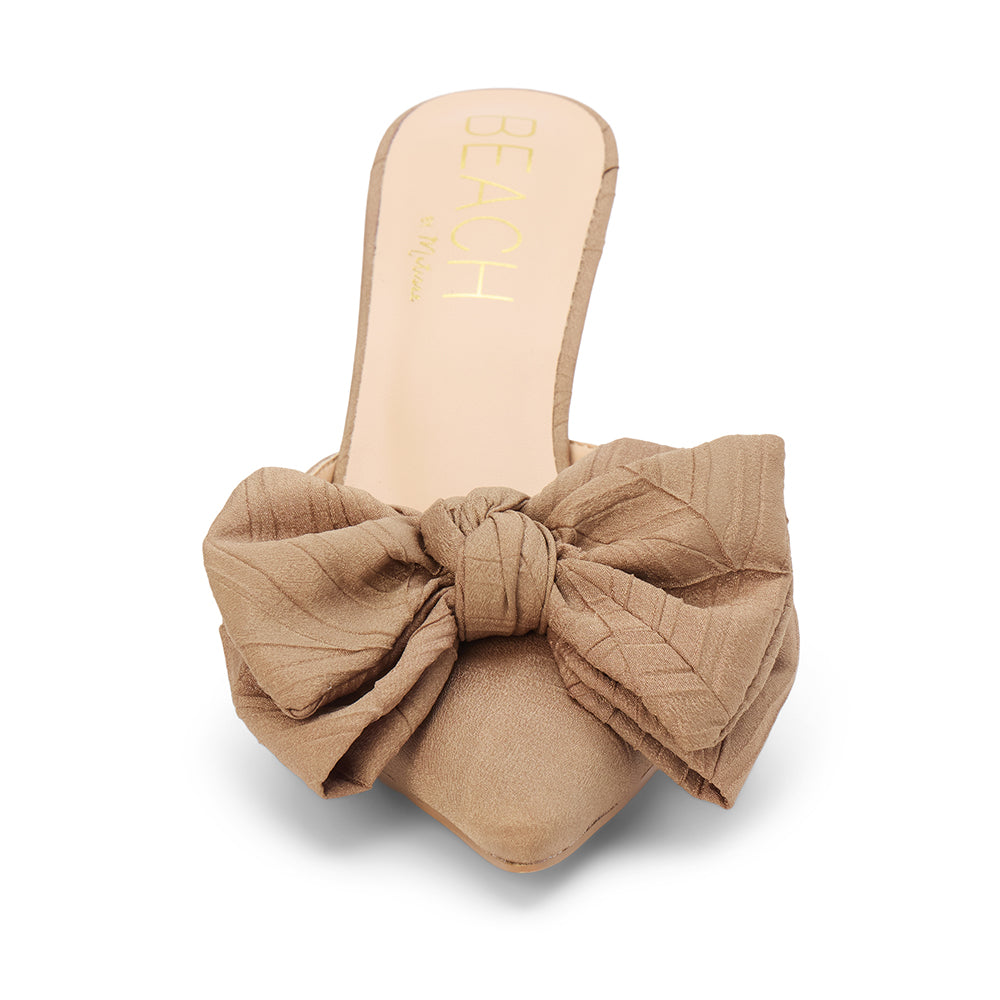 Matisse Footwear Goldie heeled mule Taupe