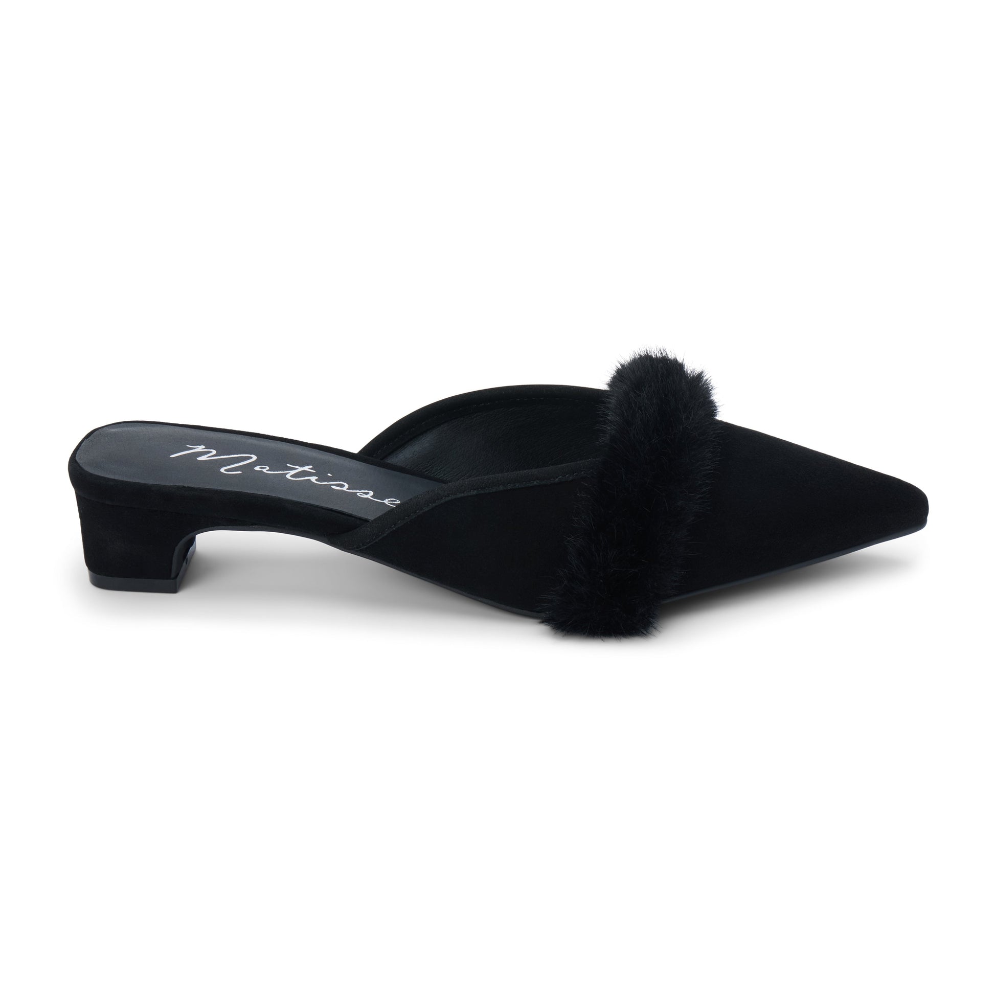 Matisse Footwear Kellan heeled mule Black Suede