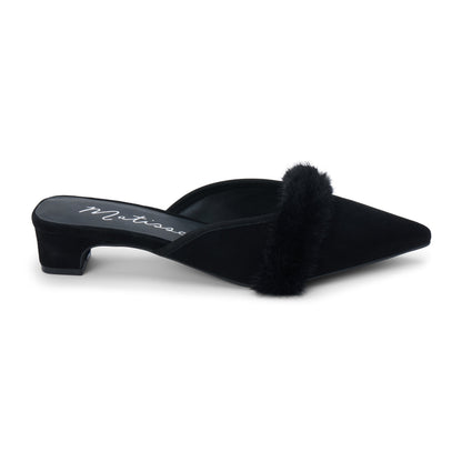 Matisse Footwear Kellan heeled mule Black Suede