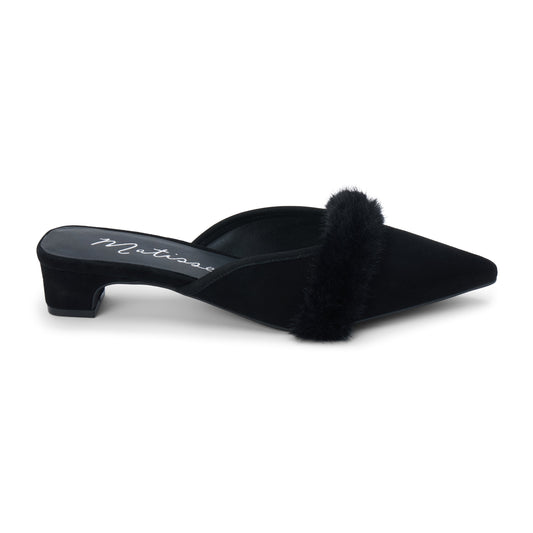 Matisse Footwear Kellan heeled mule Black Suede