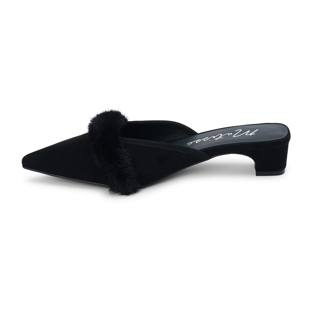 Matisse Footwear Kellan heeled mule Black Suede