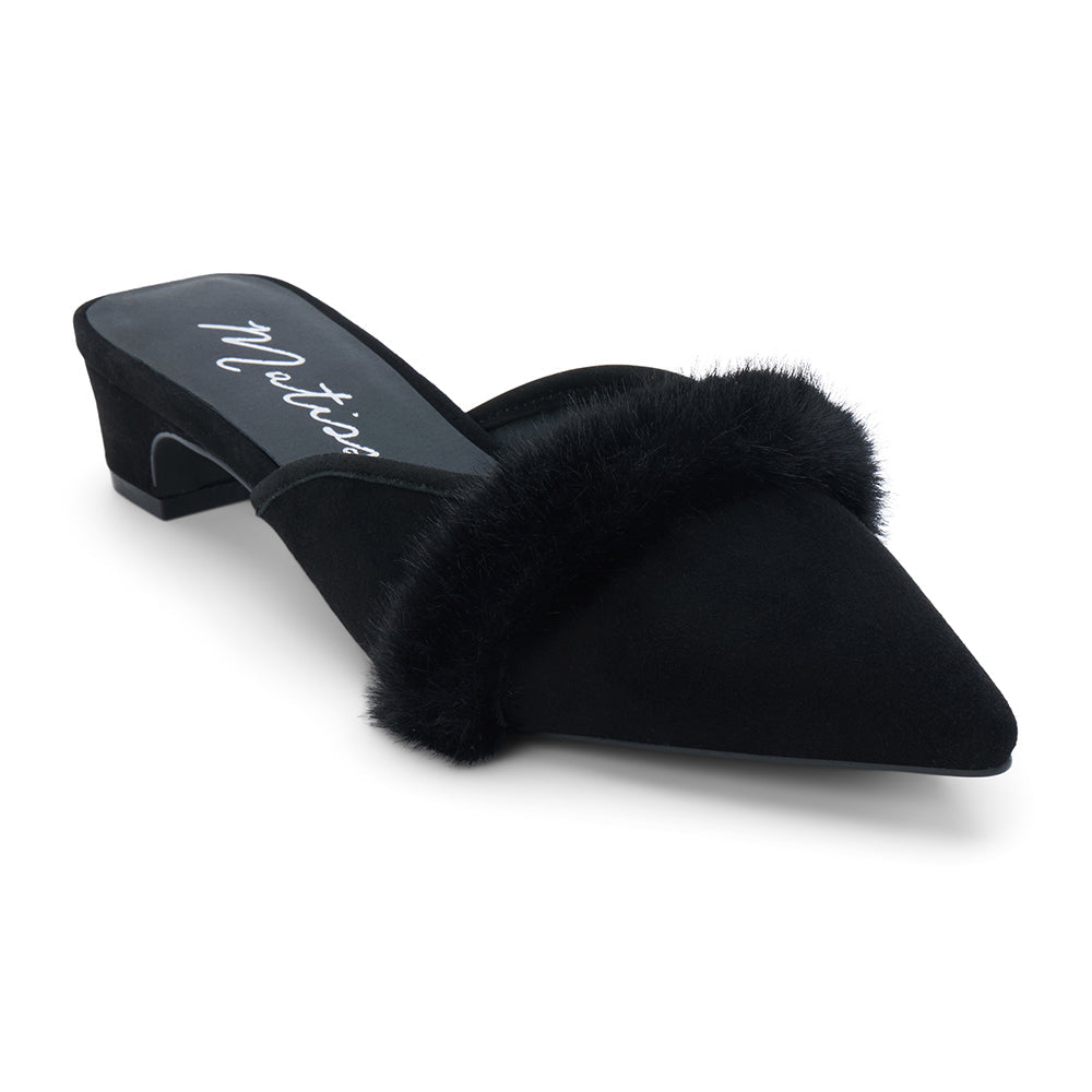 Matisse Footwear Kellan heeled mule Black Suede